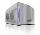 NZXT ROGUE Crafted Series SILVER ROGUE w. BLUE LED Black Aluminum MicroATX Mid Tower Computer Case - Retail