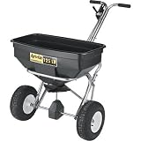 Agri-Fab Commercial Push Spreader - 125-Lb. Capacity, Powder-Coat Steel Frame, Model# 45-0382