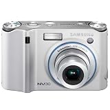 Samsung NV30 8.1MP Digital Camera with 3x Optical Image Stabilization Zoom (Silver)