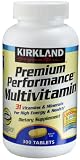 Search : Kirkland Premium Performance Multivitamin, 300-Count Tablets