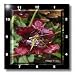 Blood Red - Photography Flowers - 10x10 Wall Clock