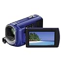 Sony DCR-SX30EL SD-Camcorder (Memory Stick, 60-fach optischer Zoom, 4 GB interner Speicher, 6,9 cm (2,7 Zoll) Display, Bildstabilisator, Touchscreen) blau