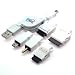 Rix e Charger FOMA/SoftBank/au/miniUSB/Dslite/PSP/iPod用 USB充電ケーブル ホワイト RX-LBJC6WH