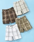 Quiksilver Little Boy Primero Flat Front Plaid Short