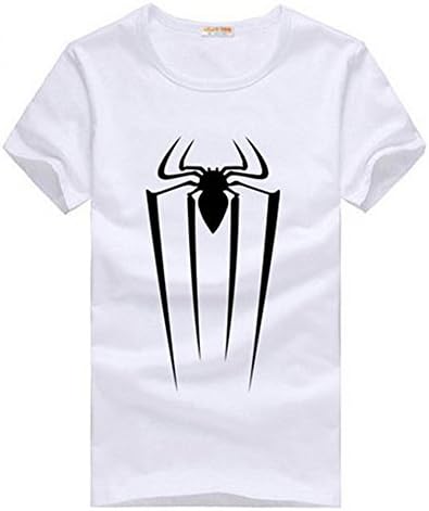 2014 New The Amazing Spider-man 2 Spider Print T Shirt White M