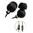 Pyle PIEH30B Ultra Slim Super Bass In-Ear Earbud Stereo Headphones for iPod/MP3/Any Media Player ( Black)