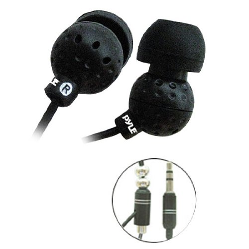 Pyle PIEH30B Ultra Slim Super Bass In Ear Earbud Stereo Headphones for iPod/MP3/Any Media Player ( Black) 41LuetEDqAL Pyle PIEH30B Ultra Slim Super Bass In Ear Earbud Stereo Headphones for iPod/MP3/Any Media Player ( Black)