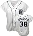 Jeremy Bonderman Majestic Replica Detroit Tigers Women's Jersey