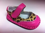 Handsewn Monica Cheetah Hot Pink Toddler Shoe Size 5