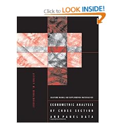 Solutions Manual and Supplementary Materials for Econometric                 Analysis of Cross Section and Panel Data