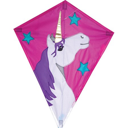 Childrens Toyshop  Toys : Premier Kites Lucky Unicorn 25" Diamond Kite