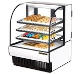 DISPLAY CASES - CURVED GLASS DISPLAY CASE - DRY BAKERY