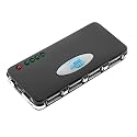 GTMax Flat Black 4-Port High Speed USB 2.0 Hub For PC Computer Desktop Laptop Notebook
