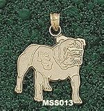 Mississippi State Univ Msu Bulldog Charm/Pendant -14K/10K, Stainless Steel or Gold Plated