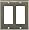 SATIN NICKEL Switchplates Outlet Covers, Rocker, GFCI 2 Decora
