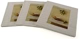 3 packs of Still Life Olive theme European design dinner napkins pack of 20
