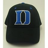 Duke Blue Devils Adult One-Fit Hat, Black/Blue