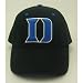 Duke Blue Devils Adult One-Fit Hat, Black/Blue