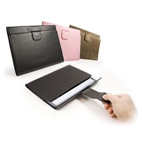 Tuff-Luv Pull-tab Pouch. Faux Leather case for Sony S1 Tablet
