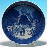 ロイヤルコペンハーゲン（ROYAL COPENHAGEN）イヤープレート 1973年 -クリスマスの帰省-[並行品] 1973年