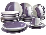 Creatable 141652 Kombiservice New Style 30-teilig, lila