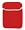 Vertical Neoprene Sleeve Red
