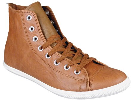 CT AS Slim Leather Hi Top Black/ Black