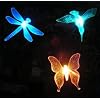 3 Piece Decorative Solar Light Set (Hummingbird, Butterfly & Dragonfly)