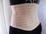 M-Mala Sport RÜCKENBANDAGE mit 4 Stabilisatoren - Größe: L bis 96cm "Hautfarbe"