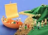 Galilean Boat with Jesus and the 12 Apostles Action FiguresIMAGE