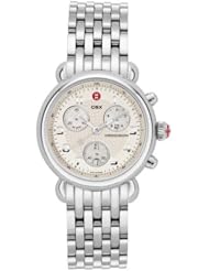 Michele Womens CSX MWW03D000003 Steel Bracelet MOP Dial Watch