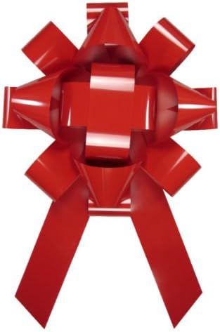Giant Magnetic Car Bow, Red
