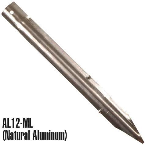 Permaloc Edging Steel Stake, 12 x 1 Inch - Natural Aluminum