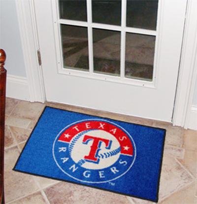 Fanmats Texas Rangers Starter Mat - Texas Rangers One Size