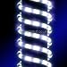 White LED opaque rope light, 6m long - indoor or outdoor Christmas lights