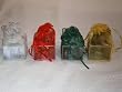 Set of Four Christmas Bears in Tulle Boxes