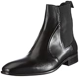 Evita Shoes Stiefelette 54D29X1210, Herren Stiefel, Schwarz (schwarz), EU 43
