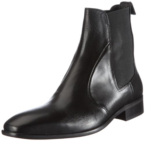 Evita Shoes Stiefelette 54D29X1210, Herren Stiefel, Schwarz (schwarz), EU 43