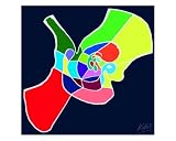 08015 Motiv - Mentalesie 0202 Art Giclee Poster Print by andreas kovar, 20x16