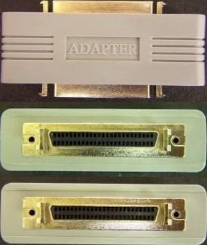 50-Pin HD50 Female to HD50 Female Low Profile SCSI Gender Changer/Adapter SCSI-A-HD50FF
