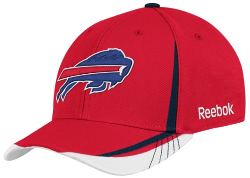 NFL Men's Buffalo Bills Sideline Draft Hat - Tw94Z (Red, Large/X-Large)