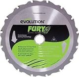 フューリー185mm万能切断チップソー（EVOJ185TCT）【エボリューション　FURY1・4】　16043310-005