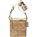 Coach Signature Stripe Studded Swingpack in Gold 42020