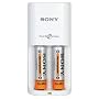 Value Cycle Energy Power Charger with 2 Aa Green Batteries