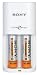 Value Cycle Energy Power Charger with 2 Aa Green Batteries
