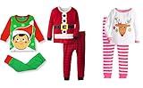 (スーパーモダン)Super Modernクリスマス 長袖 2点セット 麋鹿 普段着 コスチュームクリスマス子供服 ユニセックス ルームウェア 子供用 キッズ 可愛い 衣装子供 80~120cm コッ
