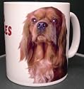Cavalier King Charles Spaniel (brown) DOG MUG