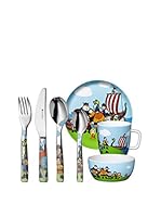 Auerhahn Juego Cubierto Niño 7 Piezas Vickie El Vikingo