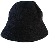 Womens Warm Winter Bucket Bell Hat (Solid Black) 41LvDocHYkL. SL160 Womens Warm Winter Bucket Bell Hat (Solid Black)