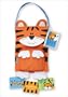 Stephen Joseph Boys or Girls Lunch Box - Snack Sac Sack TIGER ZOO JUNGLE - Boy's lunch boxes - We offer matching backpacks - FREE GIFT with purchase of both!